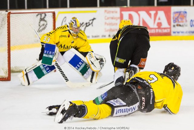 Photo hockey match Strasbourg  - Rouen le 21/01/2014