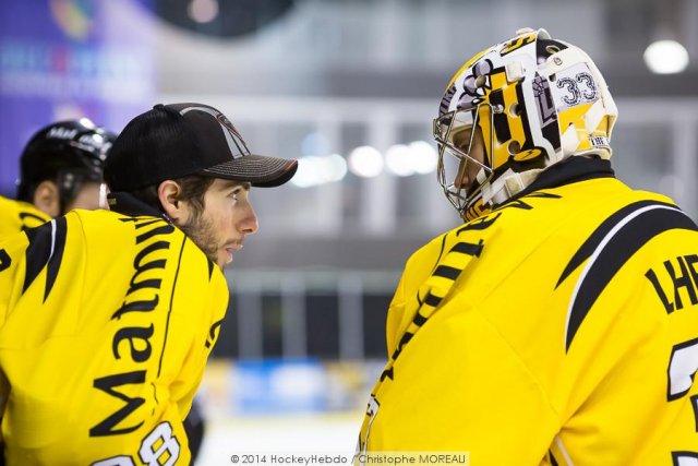 Photo hockey match Strasbourg  - Rouen le 21/01/2014