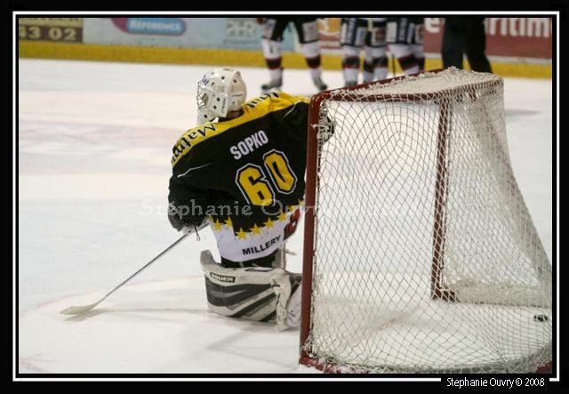 Photo hockey match Rouen - Briançon  le 09/12/2008
