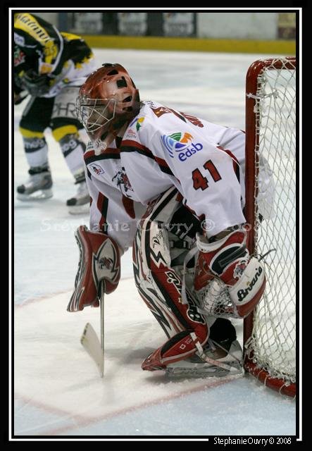 Photo hockey match Rouen - Briançon  le 09/12/2008