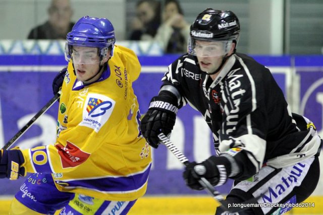 Photo hockey match Rouen - Dijon  le 24/01/2014