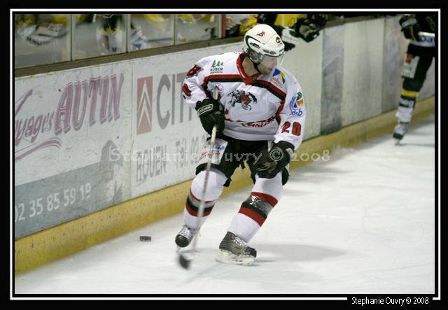 Photo hockey match Rouen - Briançon  le 09/12/2008