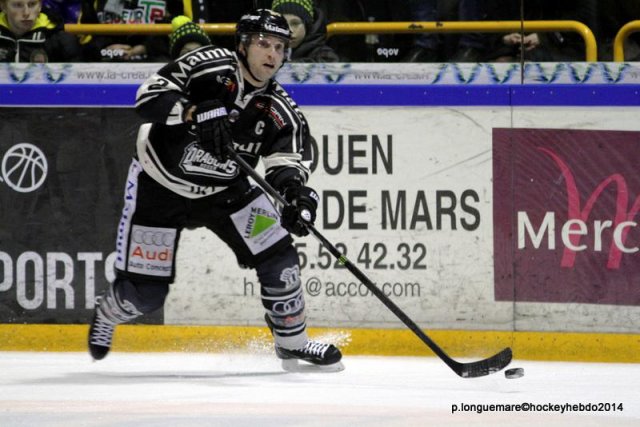 Photo hockey match Rouen - Dijon  le 24/01/2014
