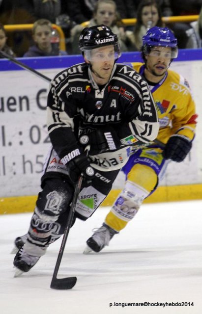 Photo hockey match Rouen - Dijon  le 24/01/2014