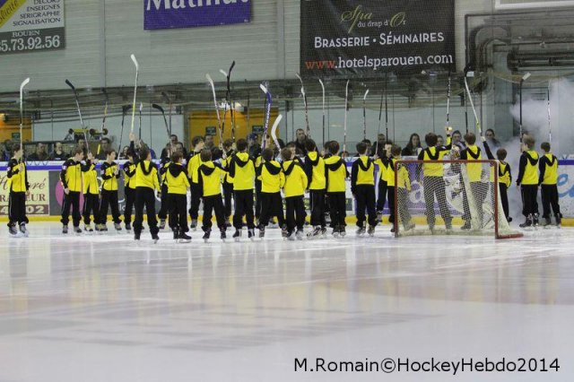 Photo hockey match Rouen - Dijon  le 24/01/2014