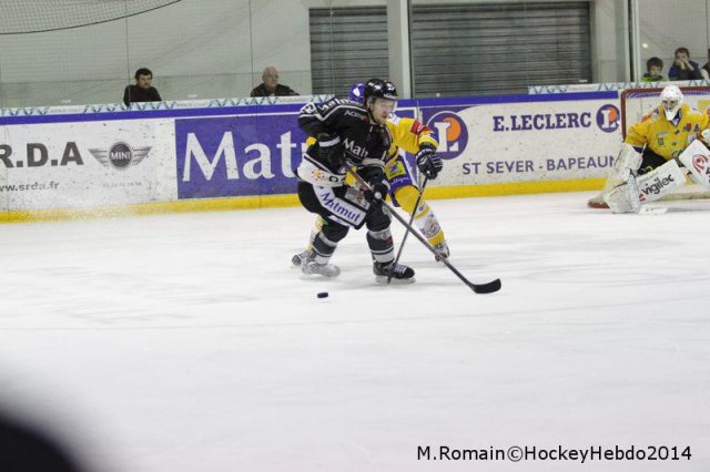 Photo hockey match Rouen - Dijon  le 24/01/2014