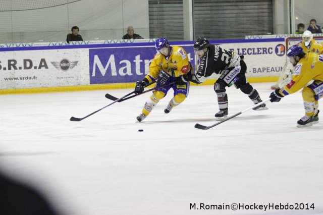 Photo hockey match Rouen - Dijon  le 24/01/2014
