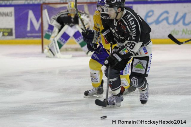 Photo hockey match Rouen - Dijon  le 24/01/2014