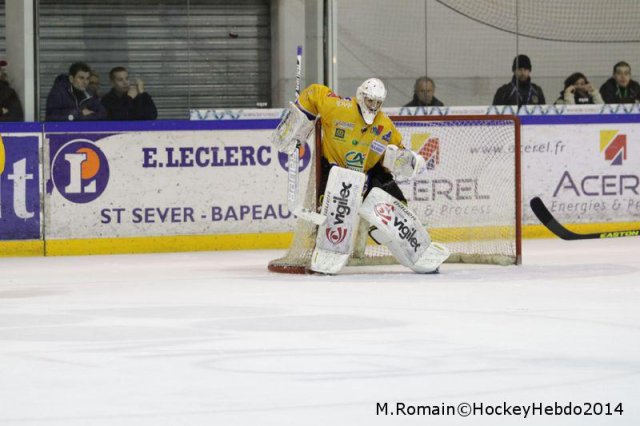 Photo hockey match Rouen - Dijon  le 24/01/2014