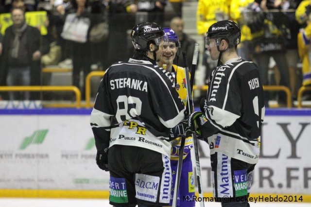 Photo hockey match Rouen - Dijon  le 24/01/2014