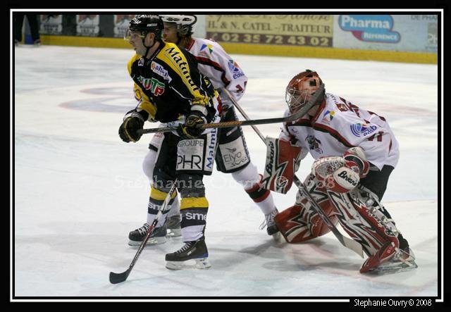Photo hockey match Rouen - Briançon  le 09/12/2008