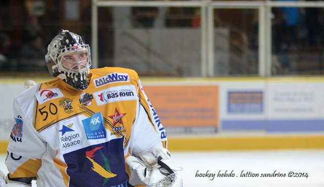 Photo hockey match Chamonix  - Strasbourg  le 24/01/2014