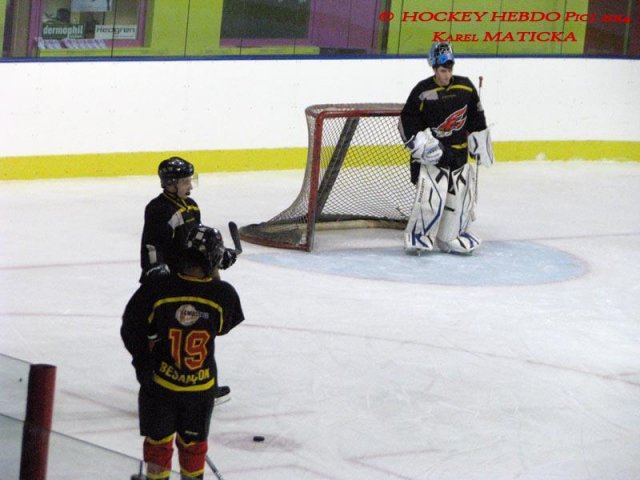 Photo hockey match Besançon - Colmar le 25/01/2014