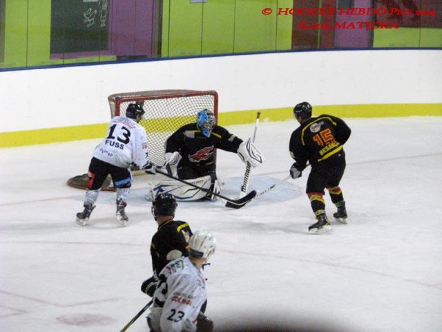Photo hockey match Besançon - Colmar le 25/01/2014