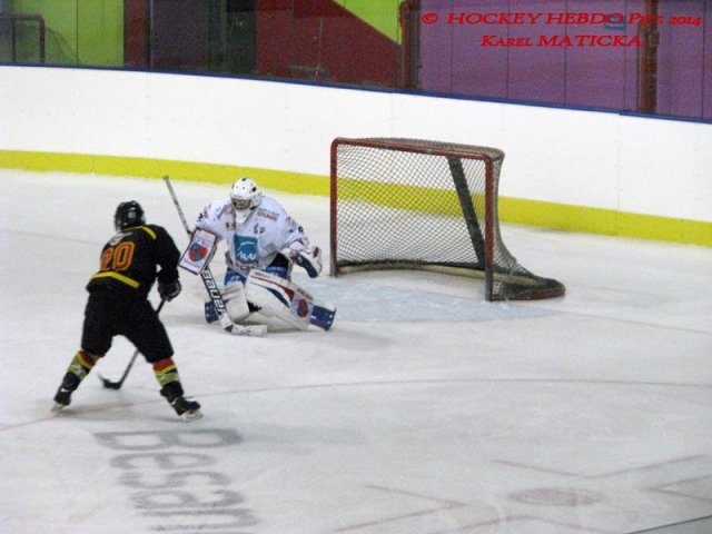 Photo hockey match Besançon - Colmar le 25/01/2014