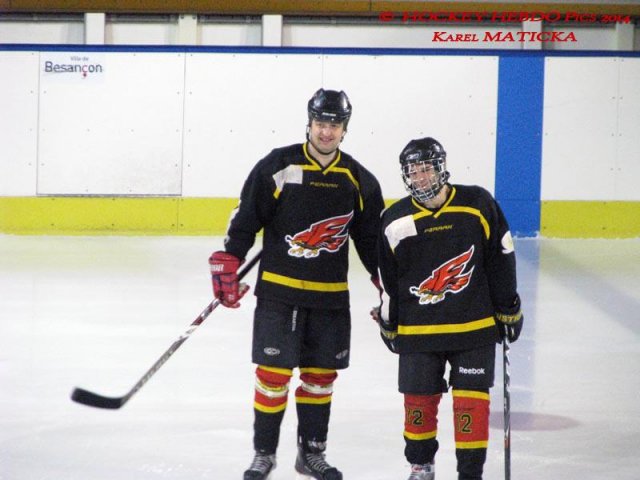 Photo hockey match Besançon - Colmar le 25/01/2014