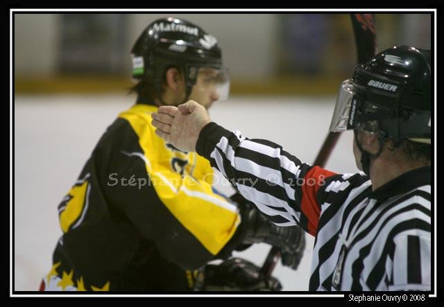 Photo hockey match Rouen - Briançon  le 09/12/2008