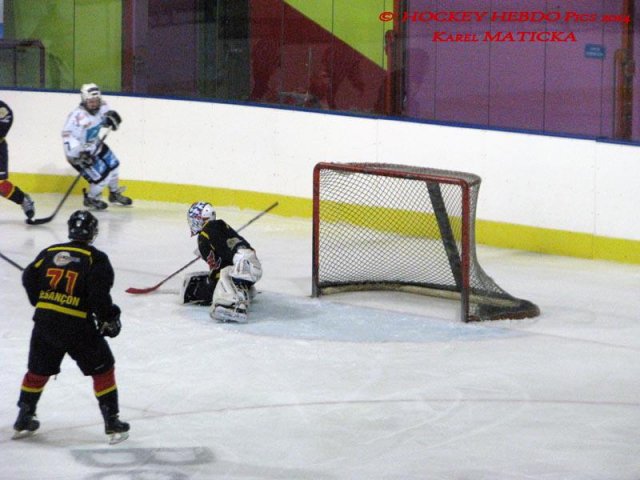Photo hockey match Besançon - Colmar le 25/01/2014