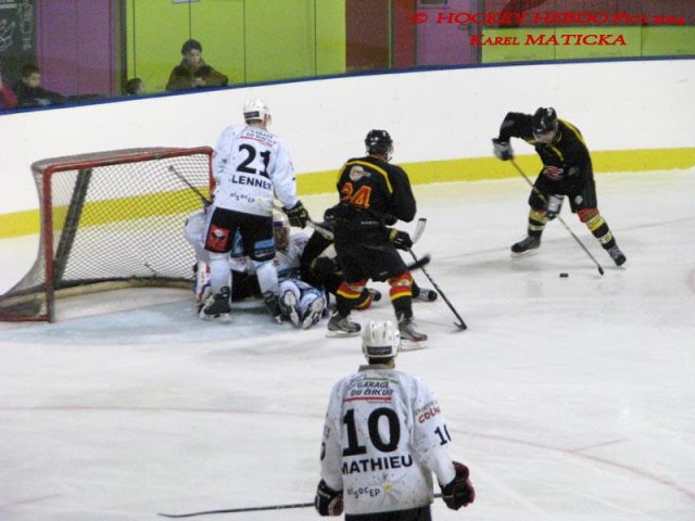 Photo hockey match Besançon - Colmar le 25/01/2014