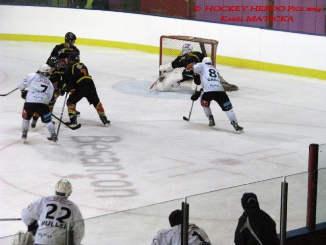 Photo hockey match Besançon - Colmar le 25/01/2014