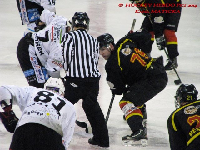 Photo hockey match Besançon - Colmar le 25/01/2014