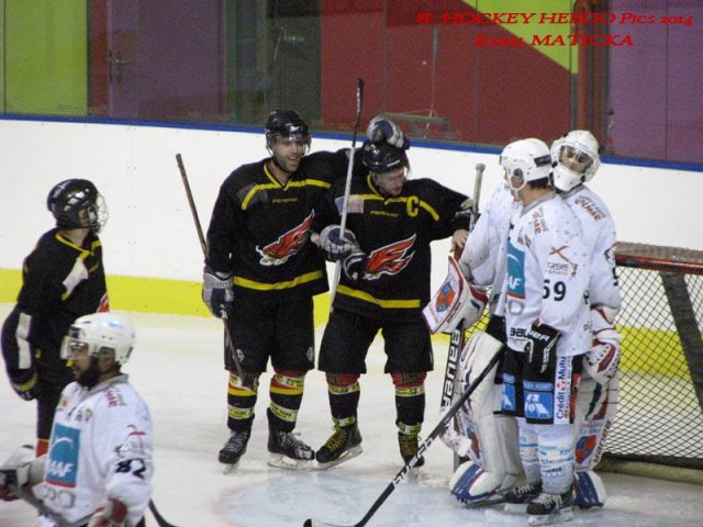 Photo hockey match Besançon - Colmar le 25/01/2014