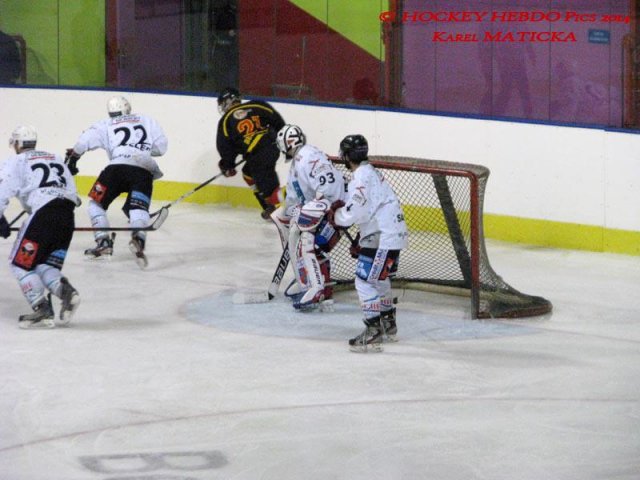 Photo hockey match Besançon - Colmar le 25/01/2014