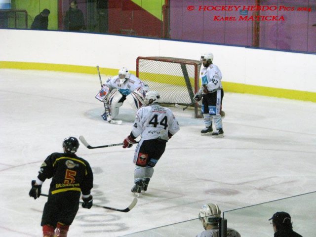 Photo hockey match Besançon - Colmar le 25/01/2014