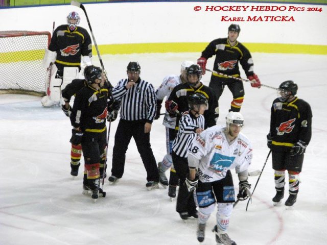 Photo hockey match Besançon - Colmar le 25/01/2014