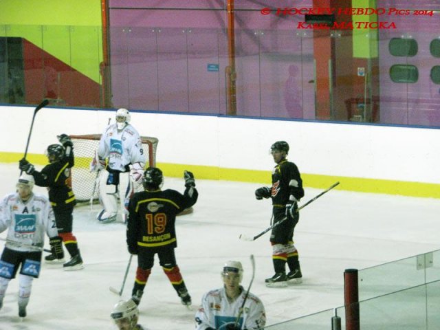 Photo hockey match Besançon - Colmar le 25/01/2014