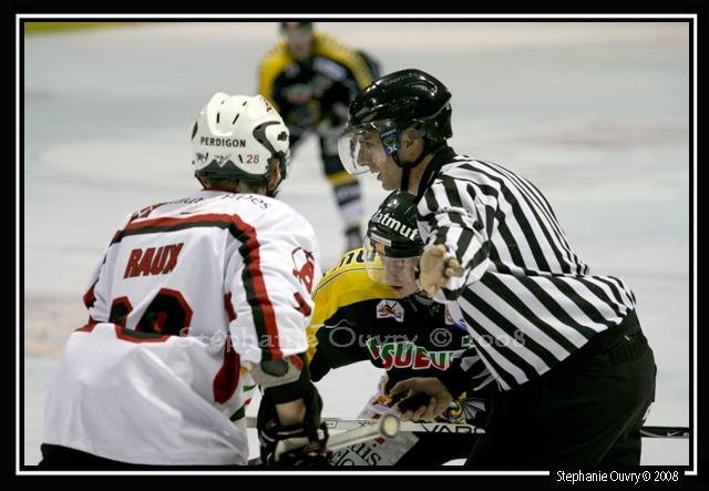 Photo hockey match Rouen - Briançon  le 09/12/2008