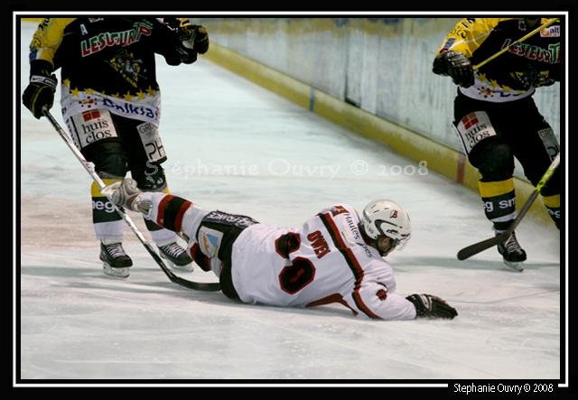 Photo hockey match Rouen - Briançon  le 09/12/2008