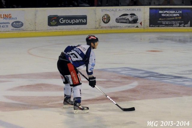 Photo hockey match Bordeaux - Nantes le 25/01/2014