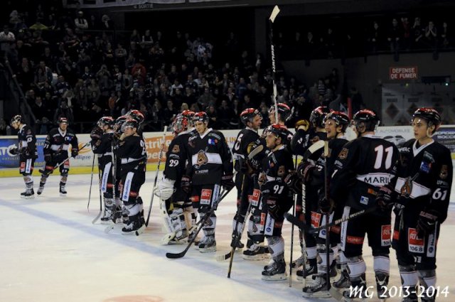 Photo hockey match Bordeaux - Nantes le 25/01/2014