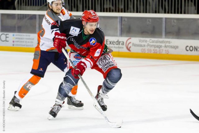 Photo hockey match Anglet - Montpellier  le 25/01/2014