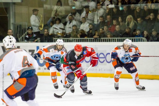 Photo hockey match Anglet - Montpellier  le 25/01/2014