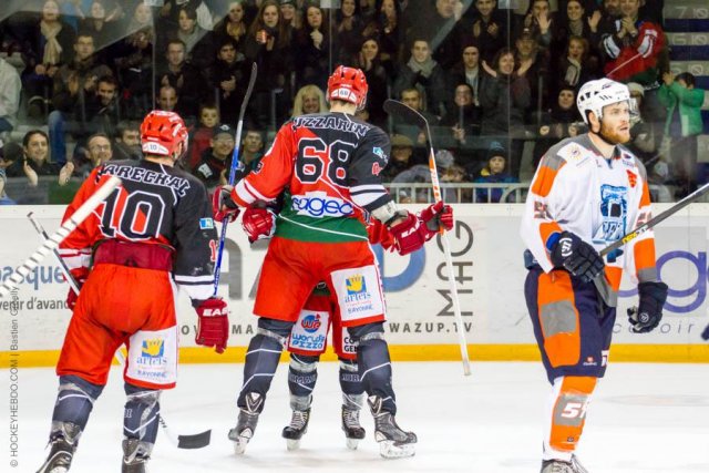 Photo hockey match Anglet - Montpellier  le 25/01/2014