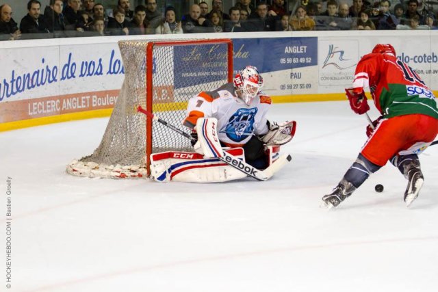 Photo hockey match Anglet - Montpellier  le 25/01/2014