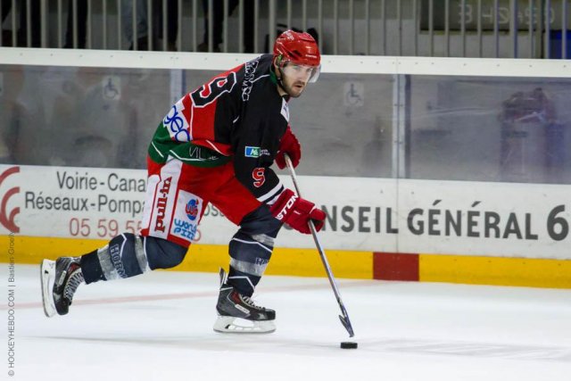 Photo hockey match Anglet - Montpellier  le 25/01/2014