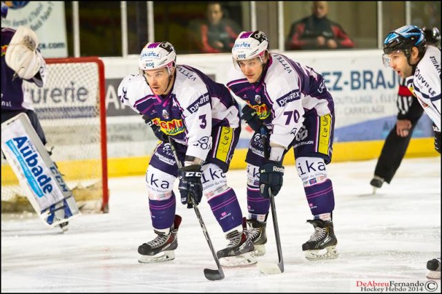 Photo hockey match Epinal  - Caen  le 24/01/2014