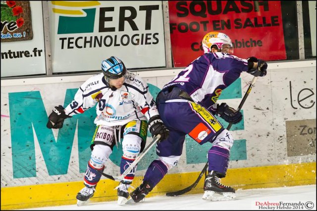 Photo hockey match Epinal  - Caen  le 24/01/2014