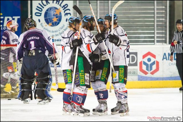 Photo hockey match Epinal  - Caen  le 24/01/2014