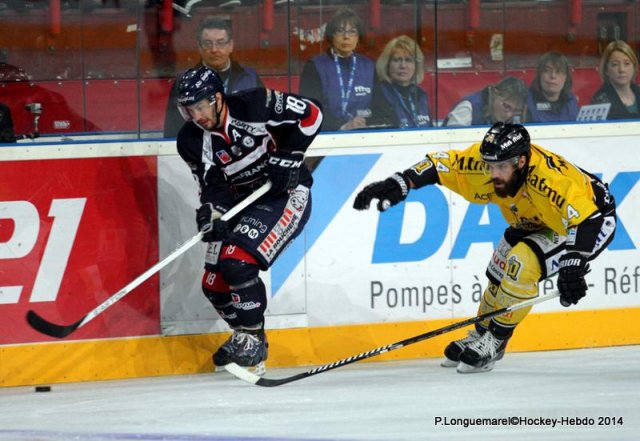 Photo hockey match Rouen - Angers  le 26/01/2014