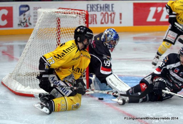 Photo hockey match Rouen - Angers  le 26/01/2014