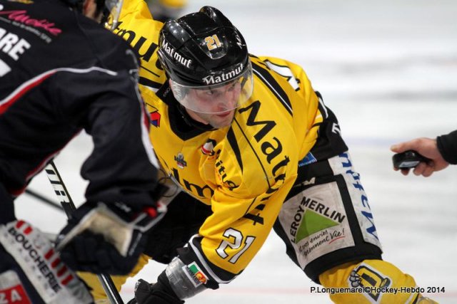 Photo hockey match Rouen - Angers  le 26/01/2014