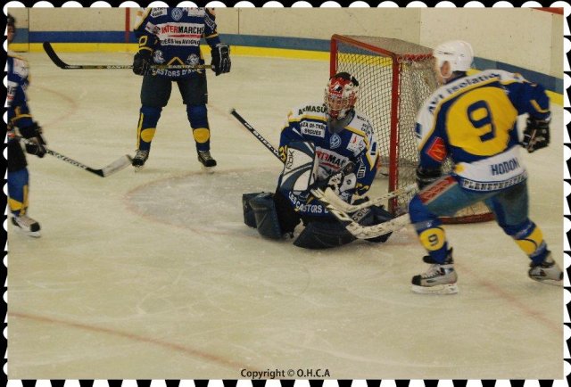 Photo hockey reportage D3 : Avignon - Villard