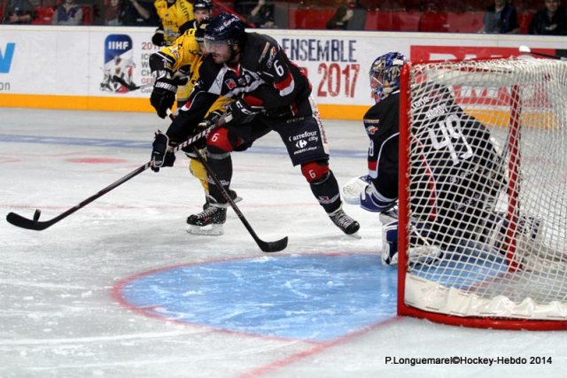 Photo hockey match Rouen - Angers  le 26/01/2014