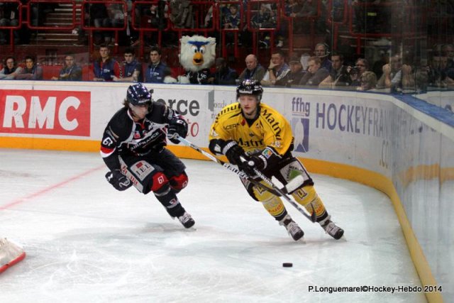 Photo hockey match Rouen - Angers  le 26/01/2014