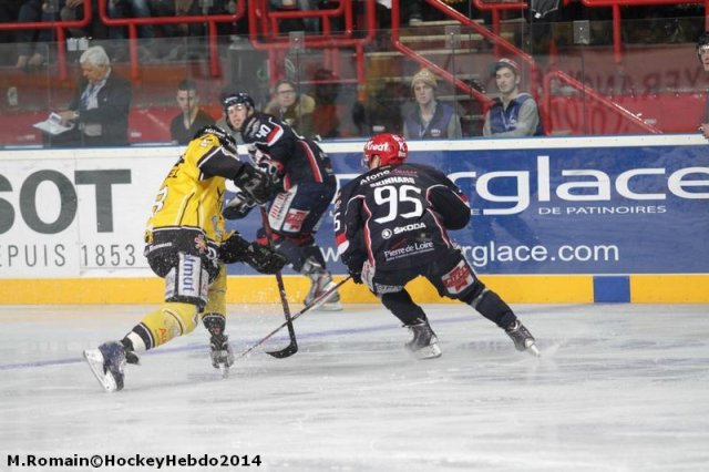Photo hockey match Rouen - Angers  le 26/01/2014