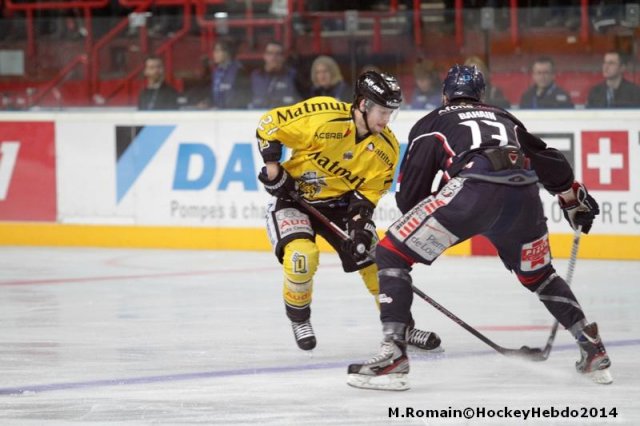 Photo hockey match Rouen - Angers  le 26/01/2014